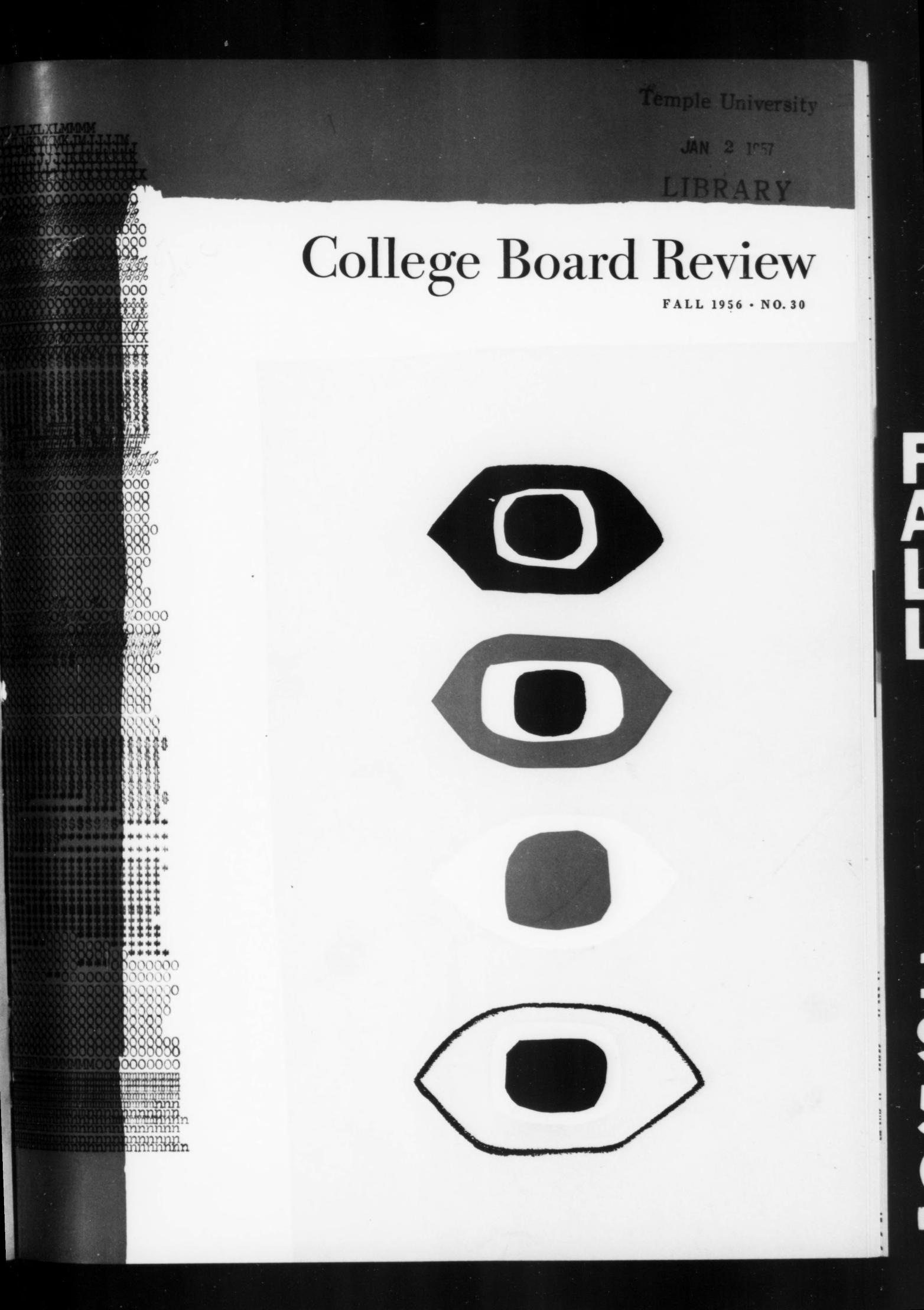 The College Board Review Fall 1956: Iss 30 : Free Download, Borrow 